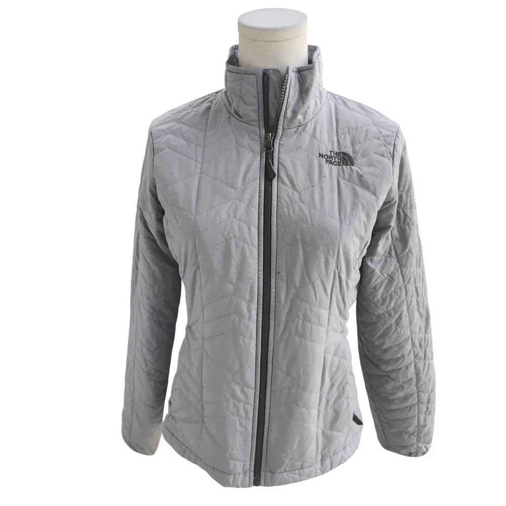 The Northface Bombay Gray Puffer Jacket Size Small